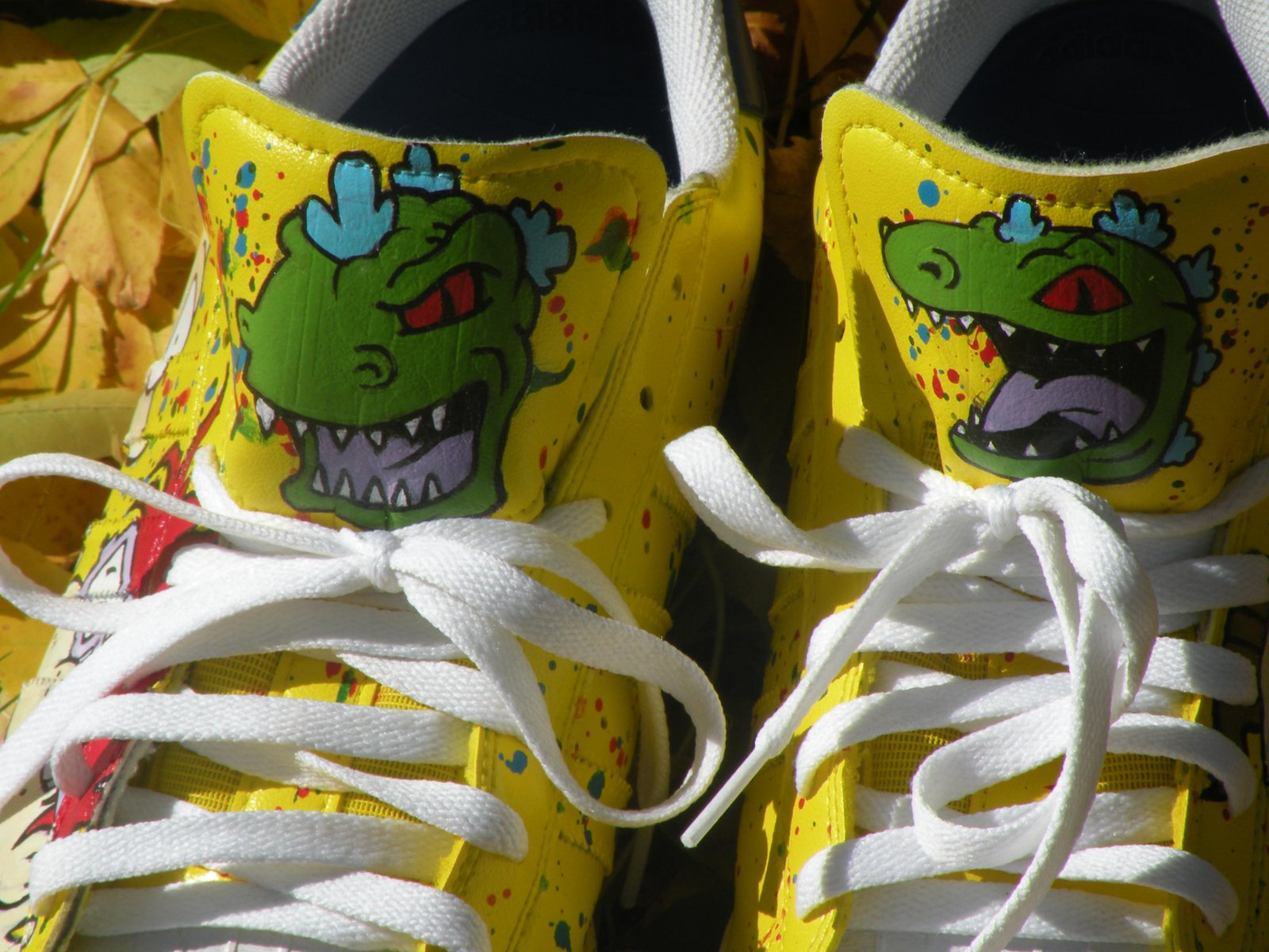 rugrats custom shoes