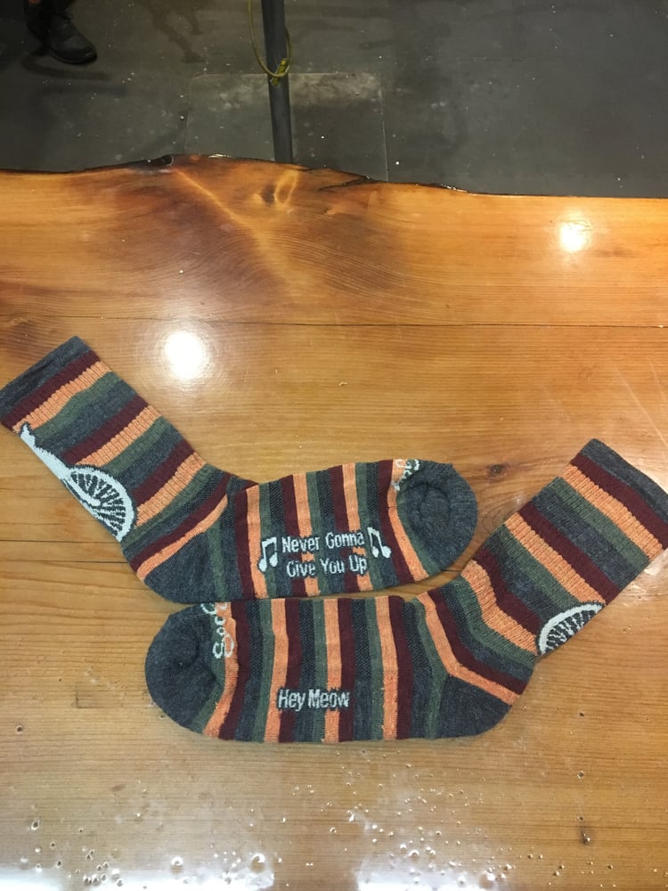 Image of Rasta Socks - Stripes Size S