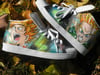 Dragon Ball super Trunks and Goten Adidas superstar high