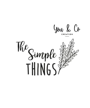 Image of Sticker "The simple things"