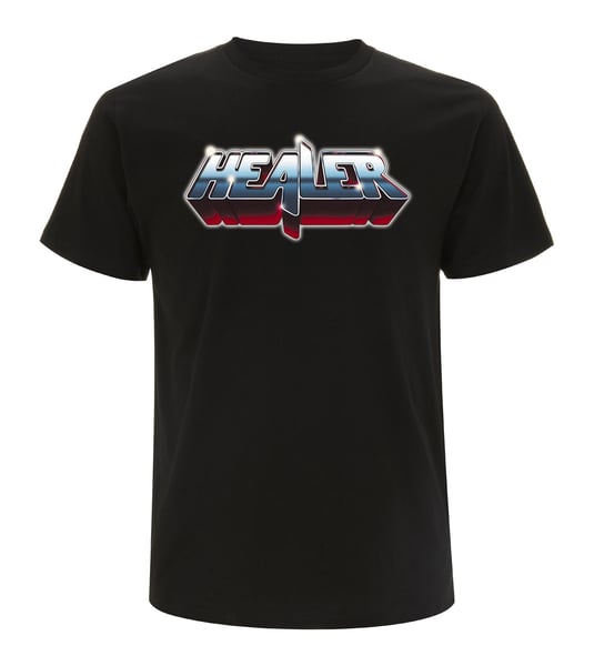 Image of Healer Shirt Logo Black