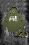 STR8 LIKE DAT HOODIE OLIVE GREEN