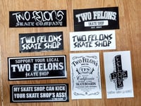 Image 2 of Two Felons Sticker pack