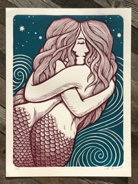 Image 1 of Closeness - Wine colored Mermaids