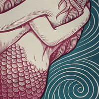 Image 3 of Closeness - Wine colored Mermaids