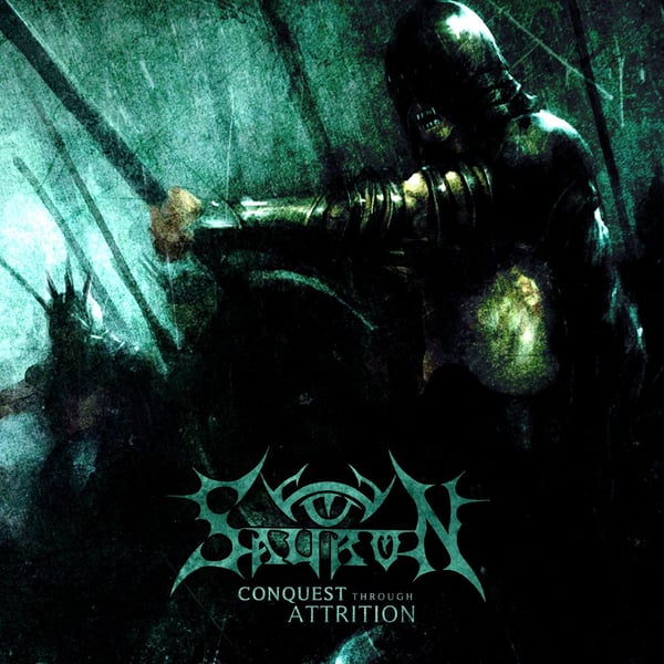 Image of SAURON-Conquest Through Attrition LP