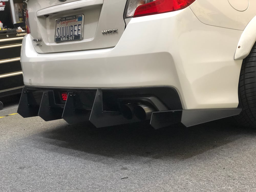DownForceSolutions — 2015-2021 Subaru WRX/STi “V4” rear diffuser