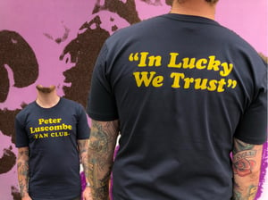 Image of Peter Luscombe Fan Club - official tee 
