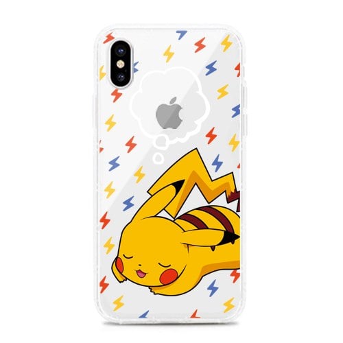 Image of Sleepy Pikachu - iPhone Silicone Case