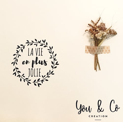 Image of Sticker "La vie en plus jolie"