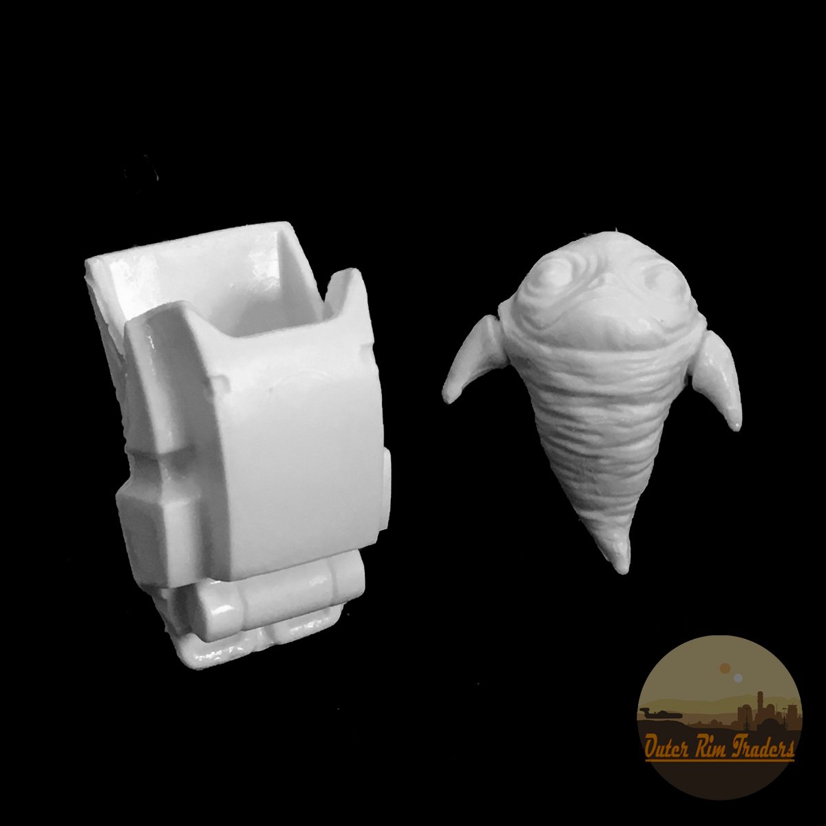 Image of Open Backpack and Slugor or Closed Backpack by FigureWorks