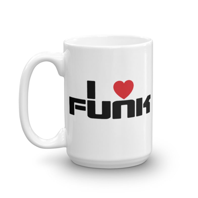 Image of I LOVE FUNK COFFEE MUG