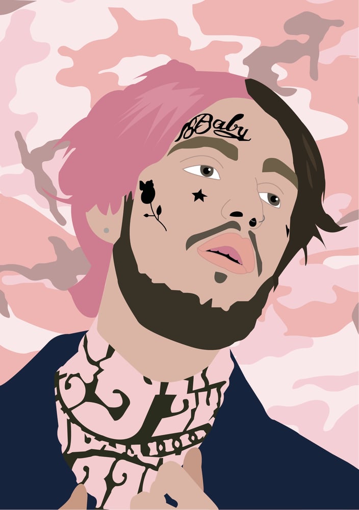Image of Lil Peep print