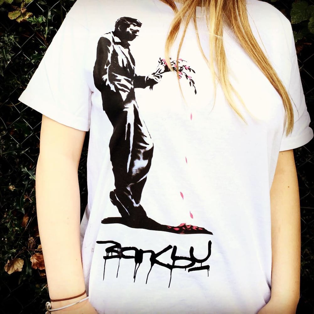 Image of “Waiting in Vain” - Banksy