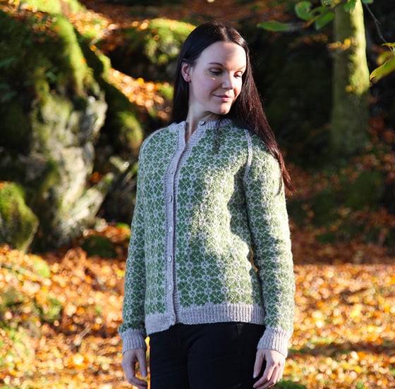 Image of NYHET! Lykkejakke voksen - digital oppskrift, str. M