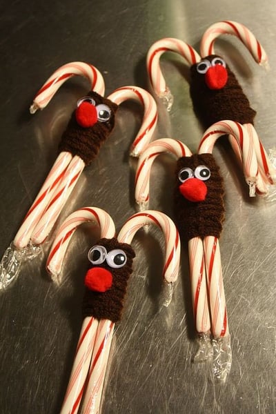 Image of Reindeer Candy Canes