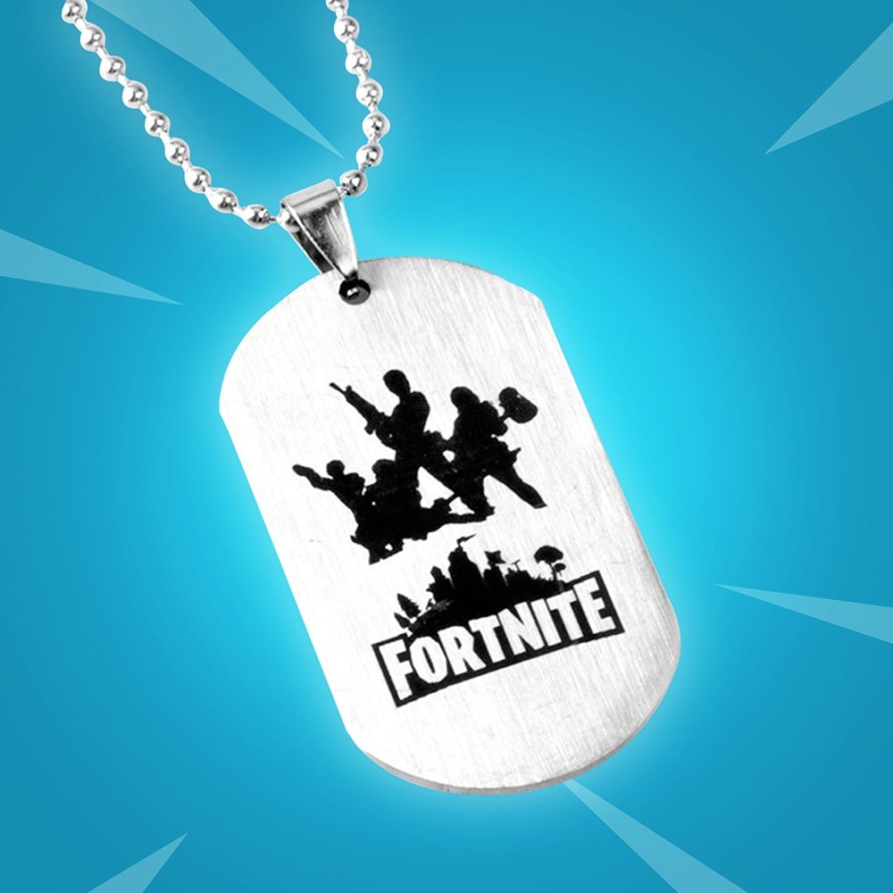 Image of Battle Royale Wearable Stainless Steel Necklace/Dog Tag