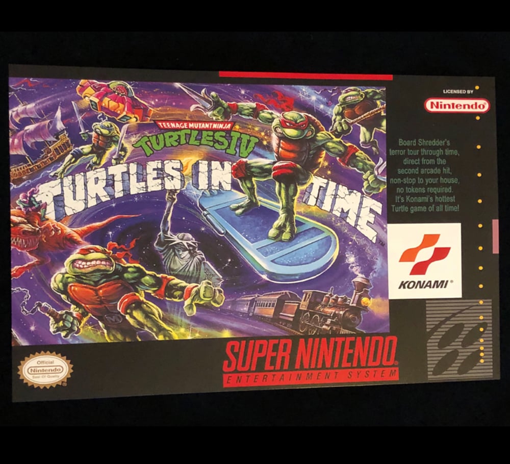 Image of Turtles In Time Print