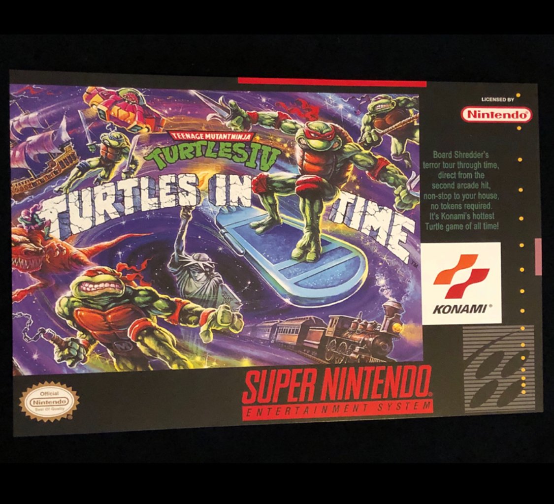 Turtles In Time Print | TMNT_WIZ