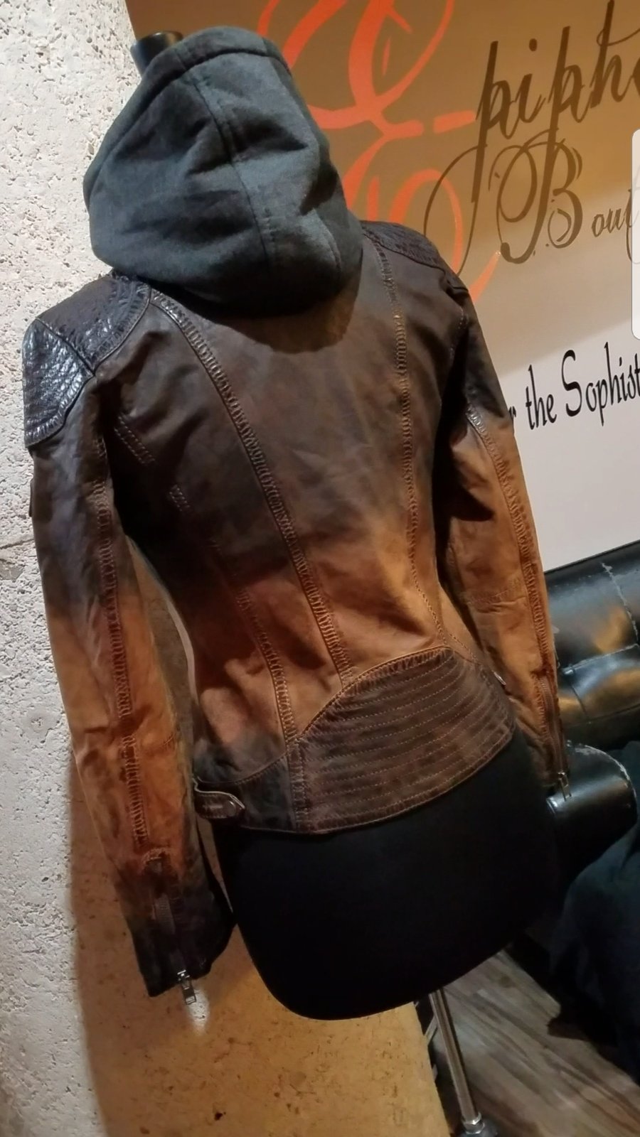 Image of The Casha Lamb Leather Jacket-**Regular & Plus Curvy**