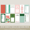 Merry Moments Traveler's Notebook Papers (Digital)