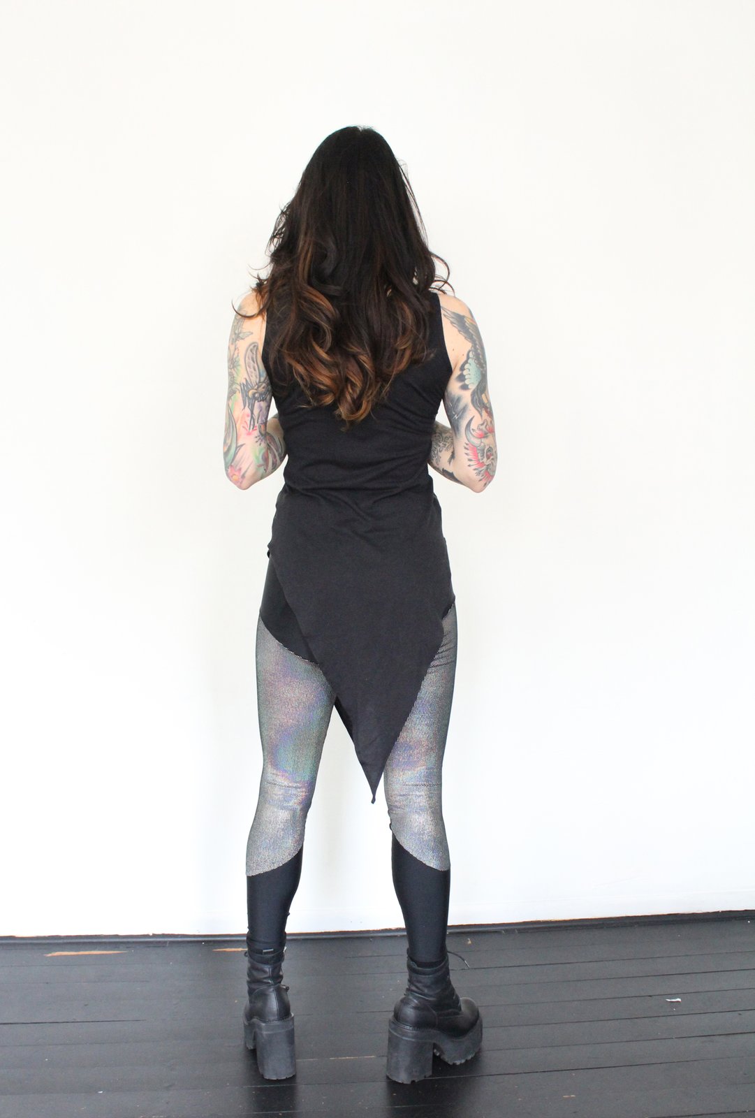 Silver velvet outlet leggings