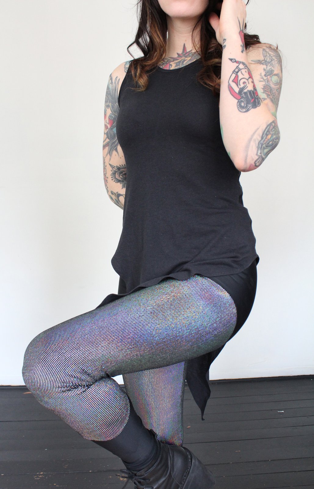 Silver velvet clearance leggings