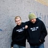 UNFUCK THE WORLD PULLOVER HOODIE BLACK