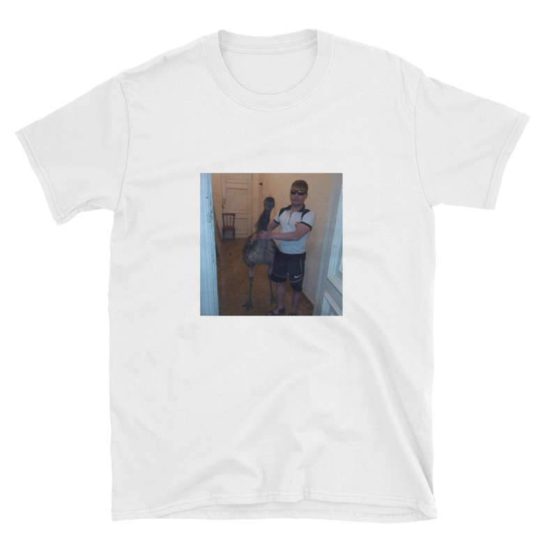 Image of Emu Pet Shitpost T-Shirt (White)