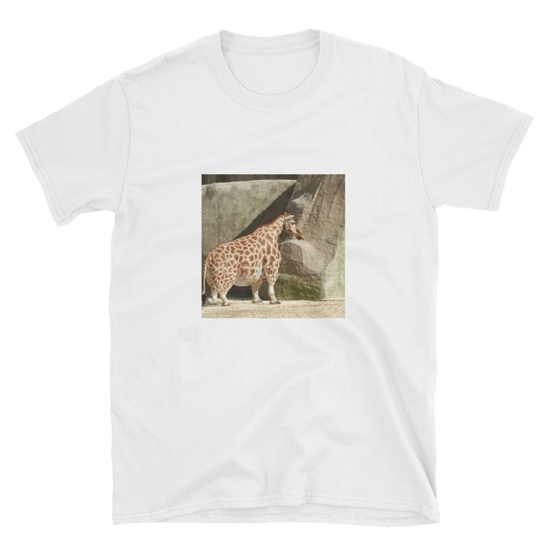 Image of Short Giraffe T-Shirt (White)