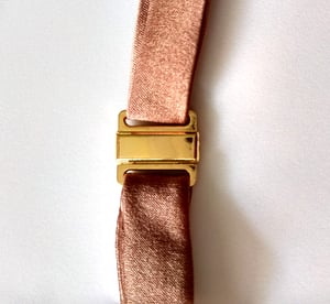 Image of MADDIE 'Stars' Silk satin Body Harness belt