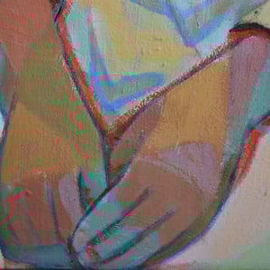 Image of 1970, Oil Painting, 'The Brothers', Christina Brooks