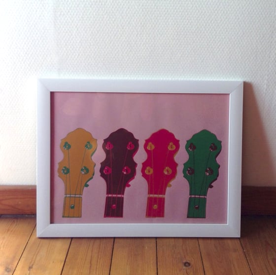 Image of Poster Guitar Power