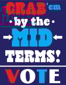 Image of Grab 'Em by The Midterms Giclee GOTV Posters 