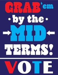 Image 1 of Grab 'Em by The Midterms Giclee GOTV Posters 
