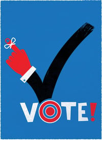 Image 2 of Don't Forget To Vote! Giclee GOTV Poster 