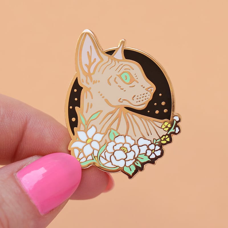 KimYoung Cute Enamel Lapel Pin Sets Carton Animal Brooch Pin Cat Pin 