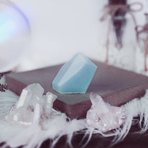 Image of Celestite Soap Bar - The Crystal Collection