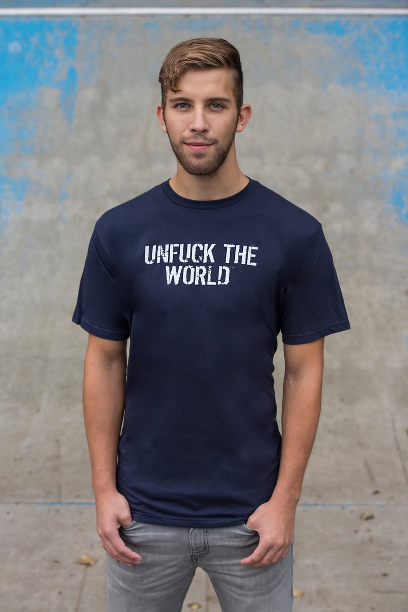 unfuck the world shirt