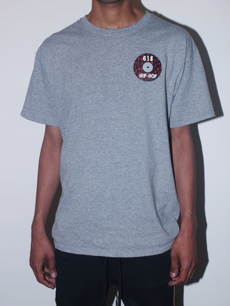 Image of 618 Hip-Hop "Record Logo" (Gray)