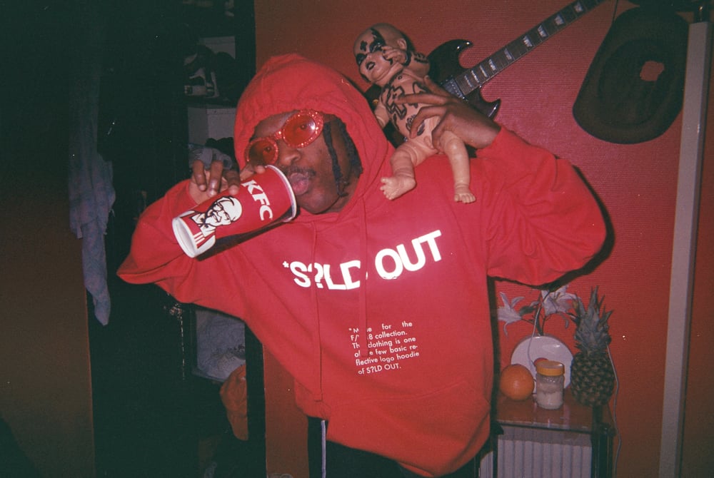 Image of S?LD OUT - HOODIE FW21 (RED)
