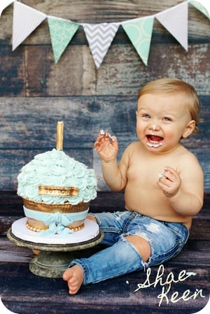 Image of Piece of Cake Birthday Session RETAINER ($395 Total)