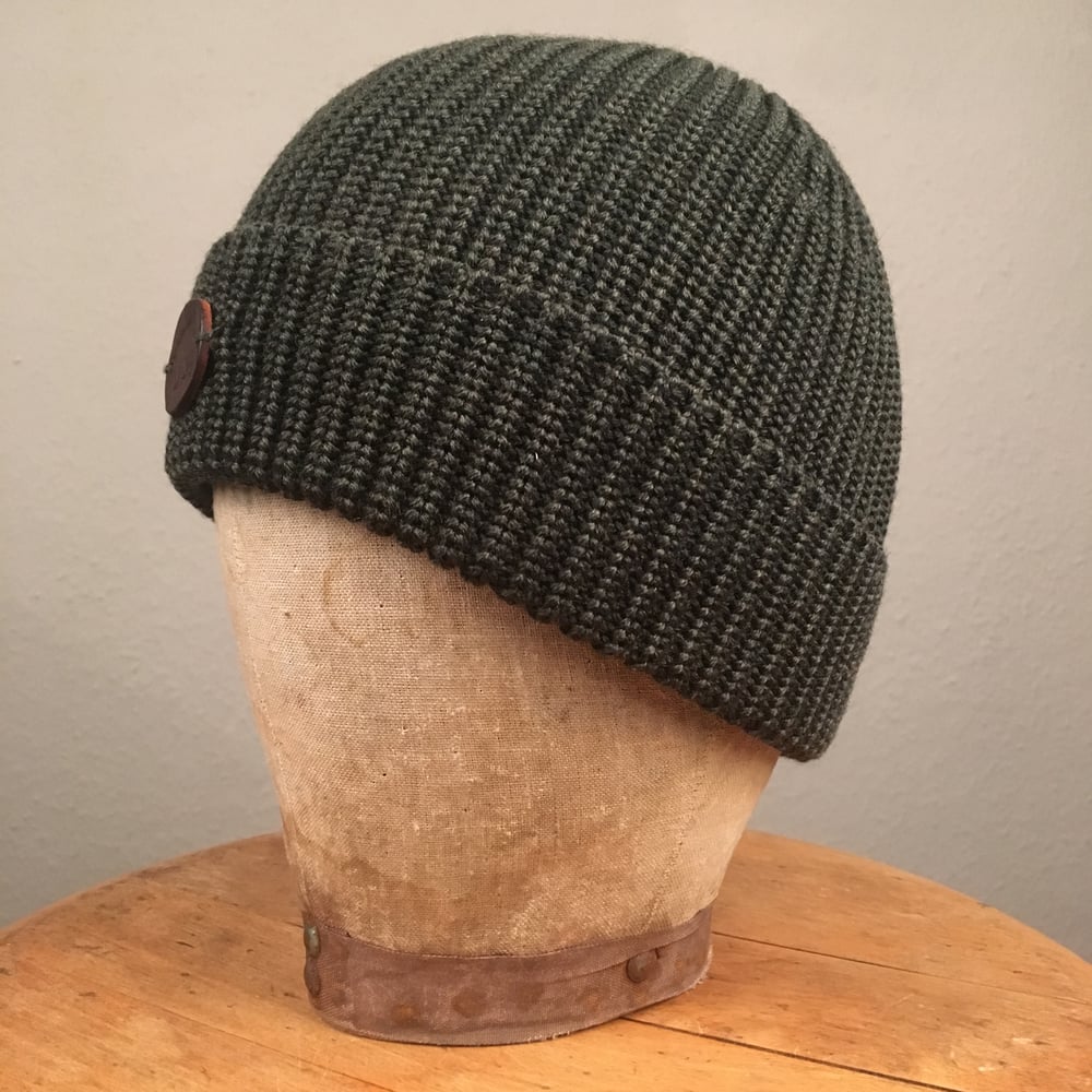 Image of ONDURA WOOL BEANIE OLIVE