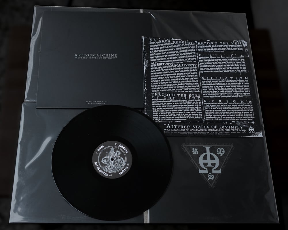 Kriegsmaschine "Altered states of divinity" LP