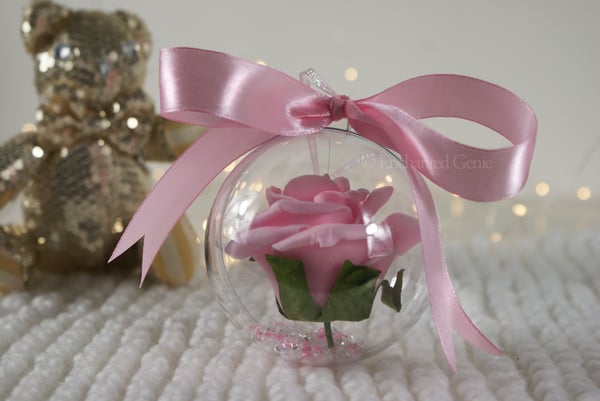 Image of Enchanted Rose Bauble 