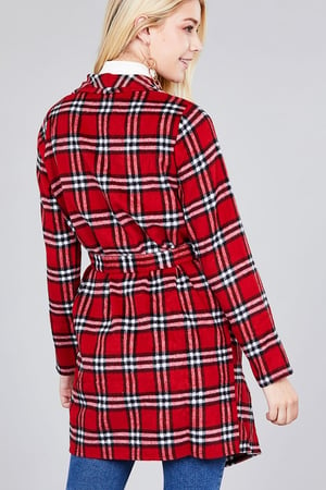 Image of Red Plaid Jacket