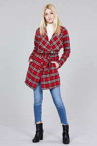 Image 2 of Red Plaid Jacket