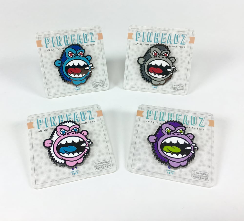 Image of MAD Ape Enamel Pins