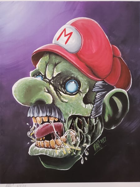 Image of Zombie Mario