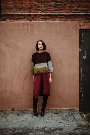 Image of Kingston Sweater (Corodovan, Lichen & Fawn) more colours